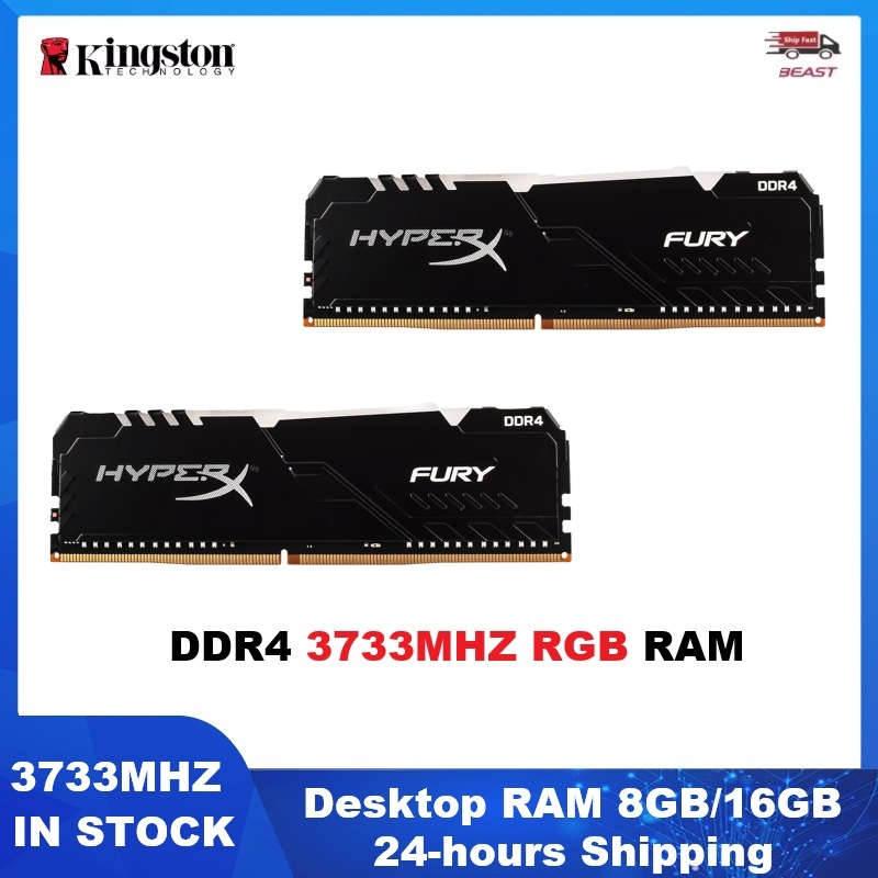 Ddr4 3200 16Gb - HYPERX FURY DDR4 데스크탑 메모리 RGB