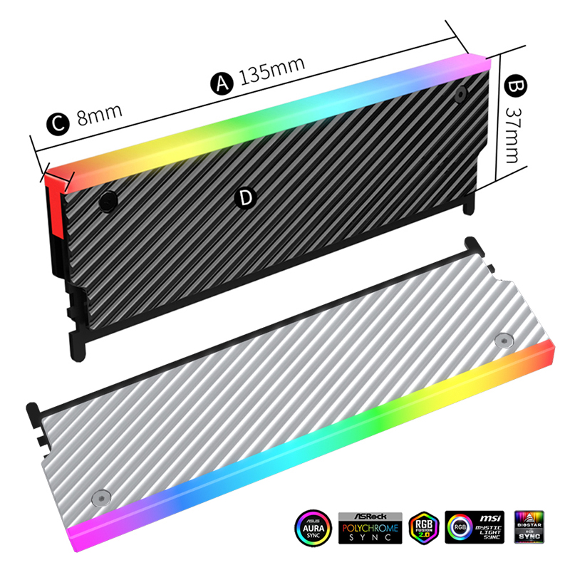ARGB DDR 메모리 RAM 쿨러, 열전도 실리콘 패 - Ddr2 Ram 리뷰 및 가격
