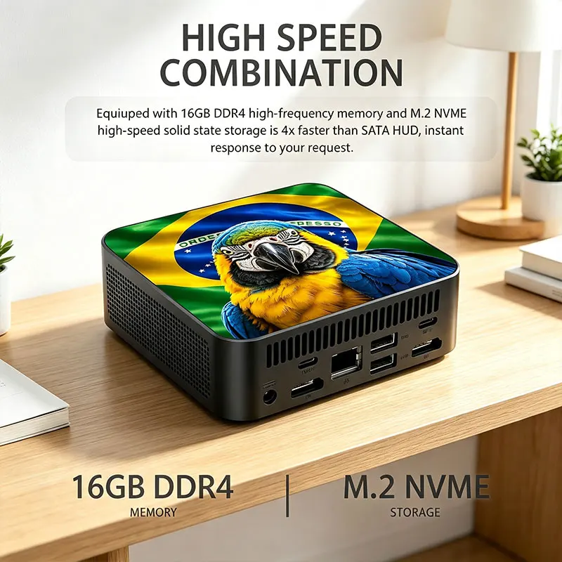 2026 멕시코 & 브라질 국기 테마 미니 PC 코어  - Ddr3 Ram 리뷰 및 가격